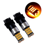 Foco De Led 3156 45smd 12v-24v Ambar Fijo/strobo Ds