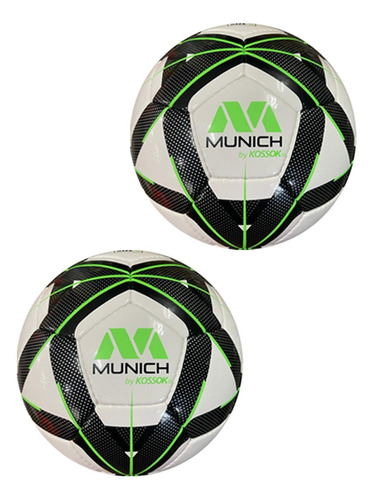 2 Pelotas Futbol Munich Elite N°5 Medio Pique Sgc Deportes