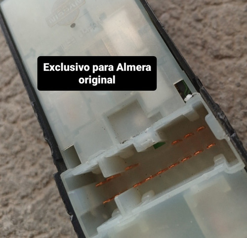 Botonera Principal Vidrios Elctricos Nissan Almera  Foto 2