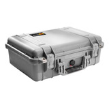 Pelican 1500nf Case Without Foam (silver)