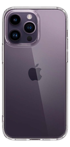 Funda Para iPhone 14 Pro Max  Spigen Crystal Hybrid - Clear