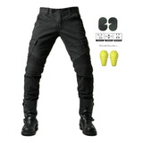 Mezclilla Protecciones Moto Jeans Pantalones Biker .