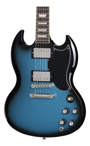 Guitarra Gibson Sg Standard 61 Pelham Blue Burst