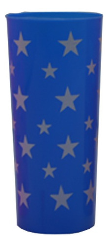 Vaso Trago Largo Estrellas/lunares Infantil Plástico X 500 U