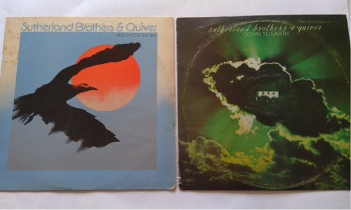 Lp Sutherland Brothers & Quiver Lote 2 Discos Nacionais