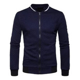 Jaqueta Bomber Slim Masculina. Ref: 848