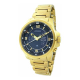 Relógio Masculino Citizen Anadigi Tz10155u - Dourado