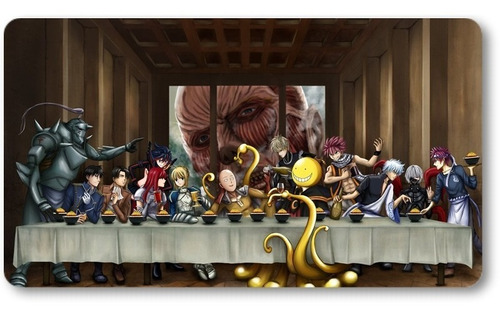 Mousepad Xl 58x30cm Cod.495 Anime Crossover