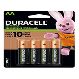 Duracell Bateras Aa Recargables, Paquete De 4 Unidades, Bate