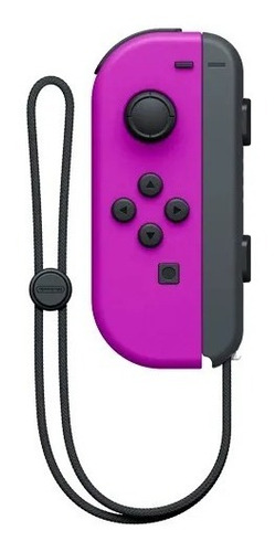 Joycon Nintendo Switch Roxo Apenas Esquerdo Com Straps