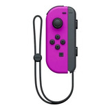 Joycon Nintendo Switch Roxo Apenas Esquerdo Com Straps