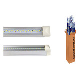 Lampara Led De Tubo 120cm Largo Luz Fria 25w Megaluz 20 Pzas