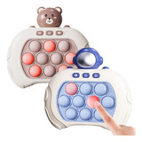 X2 Juguete Sensorial Juegos Electrónicos Pop Push Con 4 Mo C