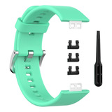 Correa De Silicona Para Huawei Watch Fit - Mint Green