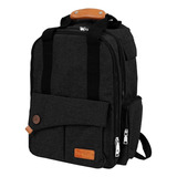 Carestino Roma Mochila Maternal Color Negro Melange