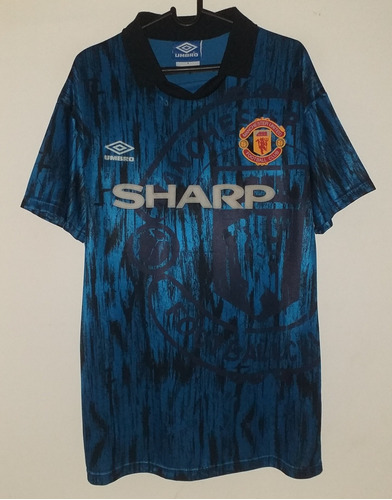 Camisa Manchester United Cantona Retro 1992 Tamanho G