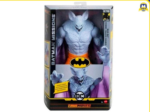 Batman Missions | Man-bat Homme | Mattel 35 Centímetros