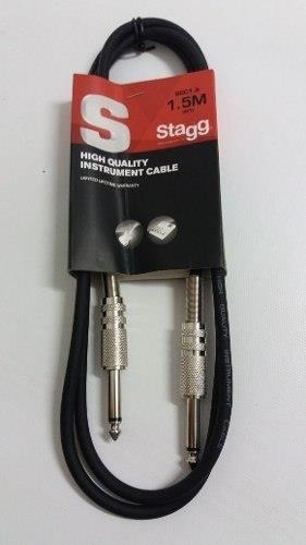 Cable Stagg Plug Plug 1.5metros 6mm En Belgrano