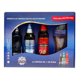 Gift Pack Cerveza Baltika Con Vaso