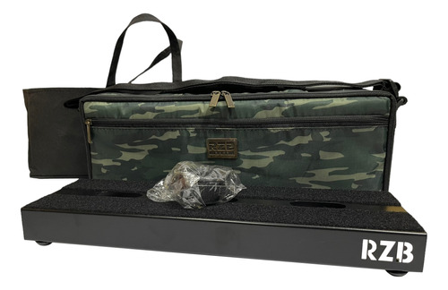 Pedalboard Nacional Rzb-camo A Camuflado A Con Funda