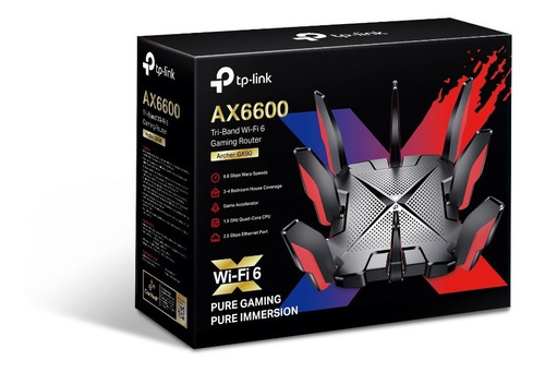 Router Inalámbrico Tribanda Tp-link Archer Gx90 Gamer Ax6600