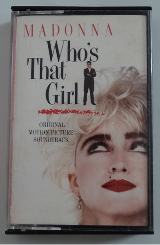 Madonna Cassette Who's That Girl? E E U U ** Leer **