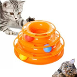 Brinquedo Interativo Gatos Torre De Bolinhas Para Gato Corre