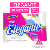 Pack Papel Higienico Elegante Premium 30 Mts S.hoja X 48 Uni