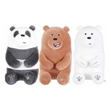 Oso Polar Verano Escandalosos 25cm We Bare Bears Miniso