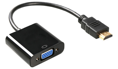 Cable Conversor Adaptador Hdmi A Vga Cable  Pc 1080p Hd