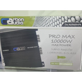 Carbon Audio Amplificador Clase D 10000 Whatts Ca-ad50001px