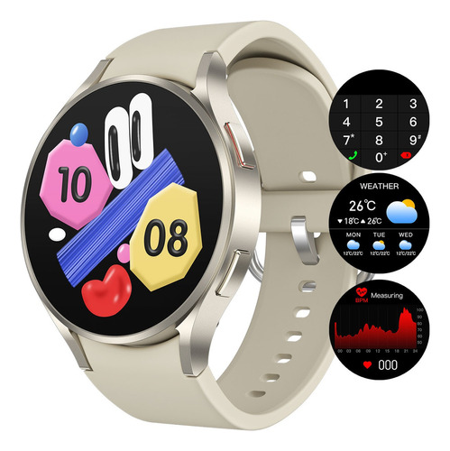 Relógio Impermeável Smartwatch Gps Bluetooth Call Ip68 Mascu