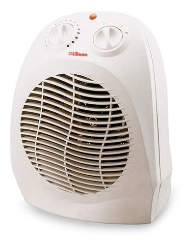 Calefactor Eléctrico  Caloventor Liliana Cfh417  Blanco