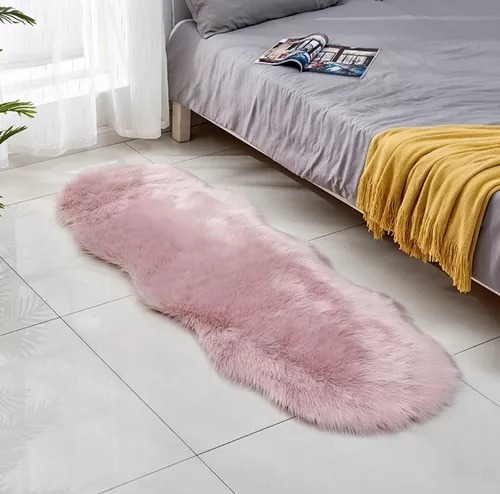 Alfombra Bajada De Cama Peluda