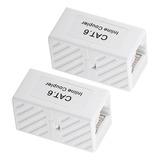 Mtueranc Cat6 Keystone Jack, Paquete De 2 Acopladores Rj45 H