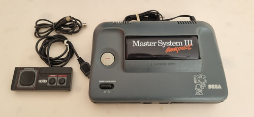 Master System 3 Compact C/ Sonic Na Memoria