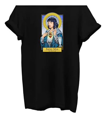 Camiseta T-shirt Camisa Mia Wallace Pulp Fiction Tumblr