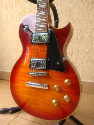 Guitarra Golden Gld 155g Series Les Paul Estado De Nova