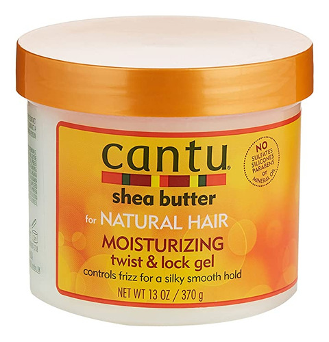 Gel Hidratante Cantu Twist & Lock, 13.0 onzas, Paq.