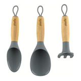 Accesorio Jardín Set Jardinería Gris Rehau X3 Piezas 333938