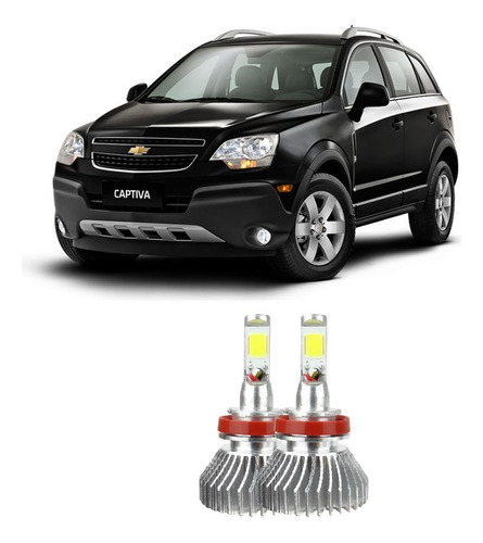 Kit Super Led Captiva 2010 2011 2012 2013 2014 Farol D Milha