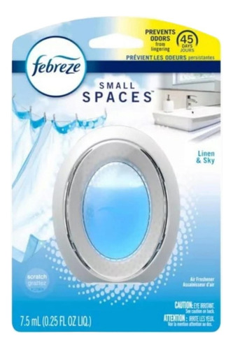 Desodorante Ambiental Febreze Small Spaces Linen&sky 7.5ml