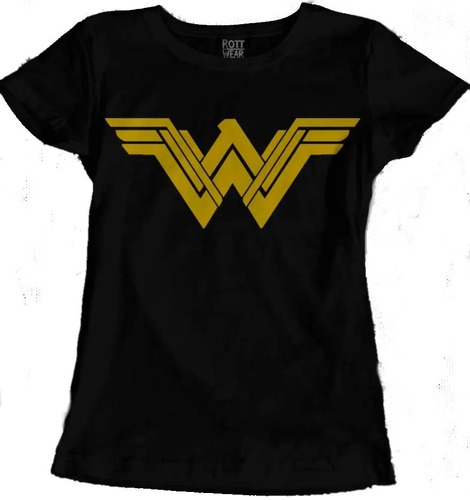 Blusa Wonder Woman Mujer Maravilla Rott Wear Envío Gratis 