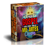 Pack Gospel +1200 Artes Gospel Para Igrejas  E Ministérios.