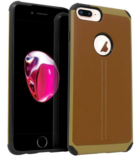 Funda Para iPhone Varios Modelos Tpu Tipo Piel Case Uso Rudo