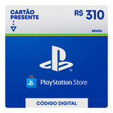 Psn Gift Card Playstation Ps4 E Ps5 Cartao R$ 310 Reais Br