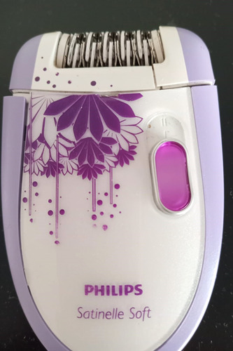 Depiladora Philips Satinelle Soft 3 Velocid Perfecto Estado.