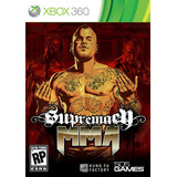 Supremacy Mma Xbox 360 Físico Sellado