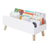 Livreiro Em Mdf Branco Infantil P/ Quarto De Bebê 50x35x30