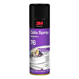 Adesivo Cola Spray 76 3m Tapeceiro Carpete Couro Tecido 330g